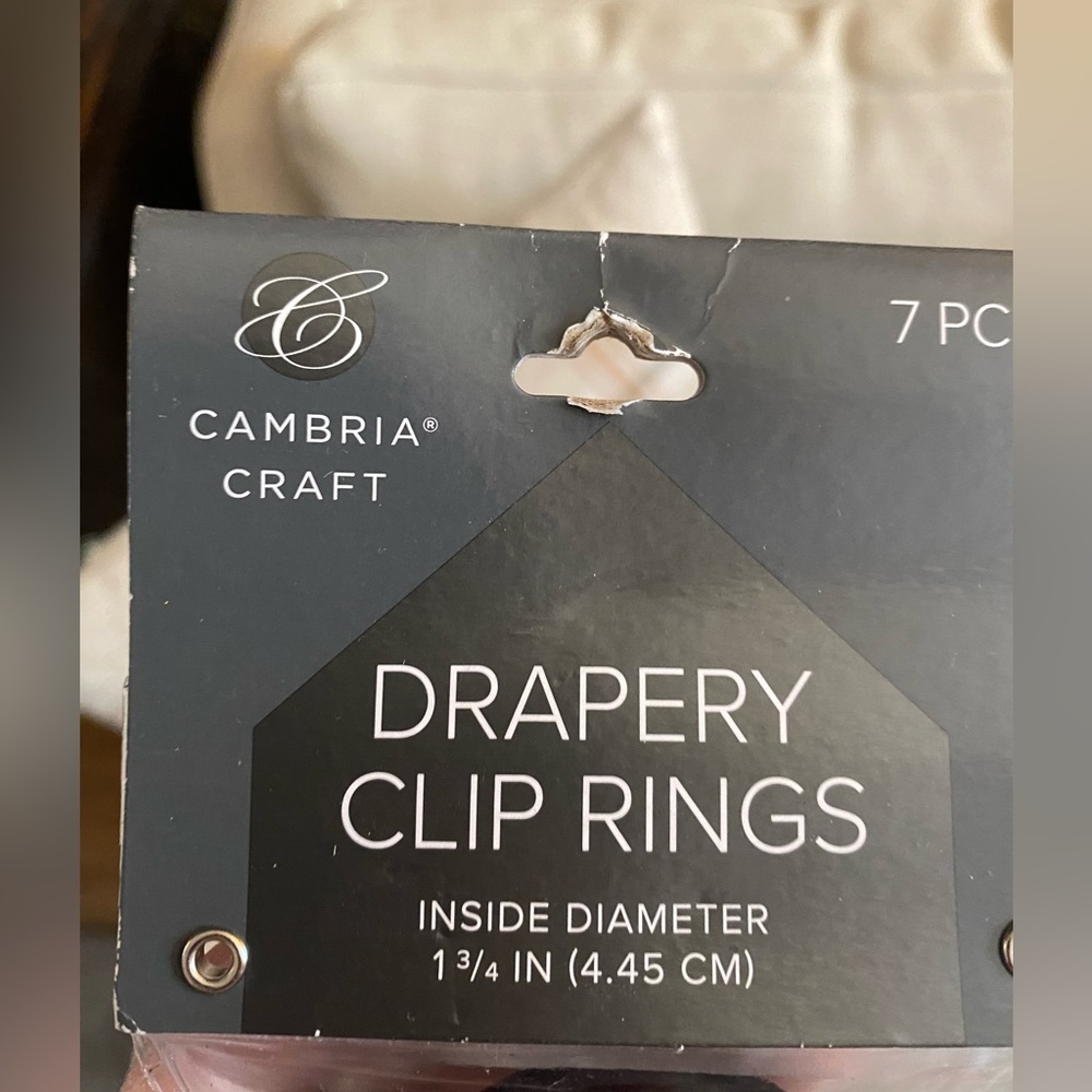 28 Black Drapery Rings - Picture 3 of 5